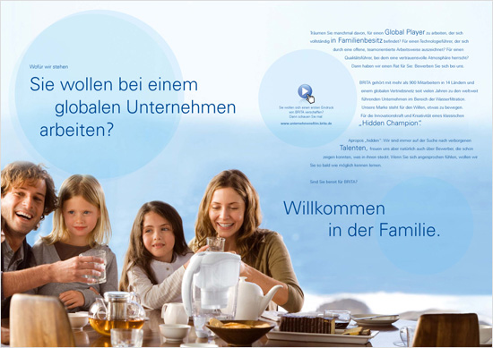 Human Ressources Broschüre - Doppelseite