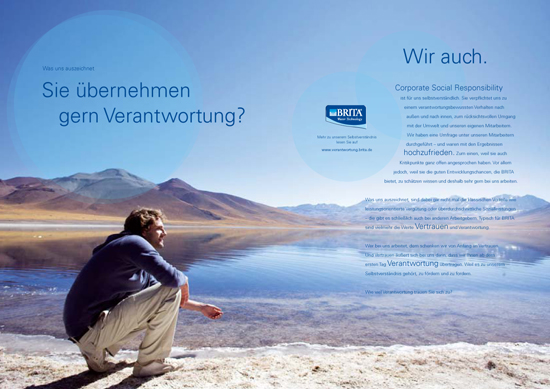 Human Ressources Broschüre - Doppelseite