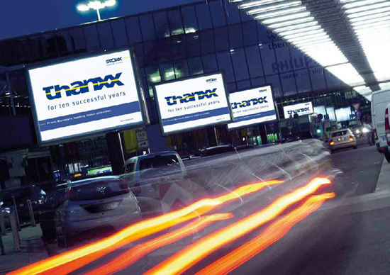 Citylight-boards, Flughafen Frankfurt/Main